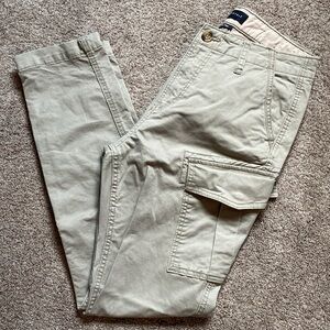 Aeropostale Men's Khaki Beige Slim Cargo Pants size 29/30